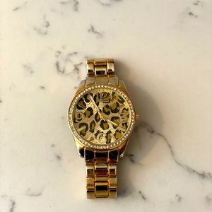 Leopard face watch